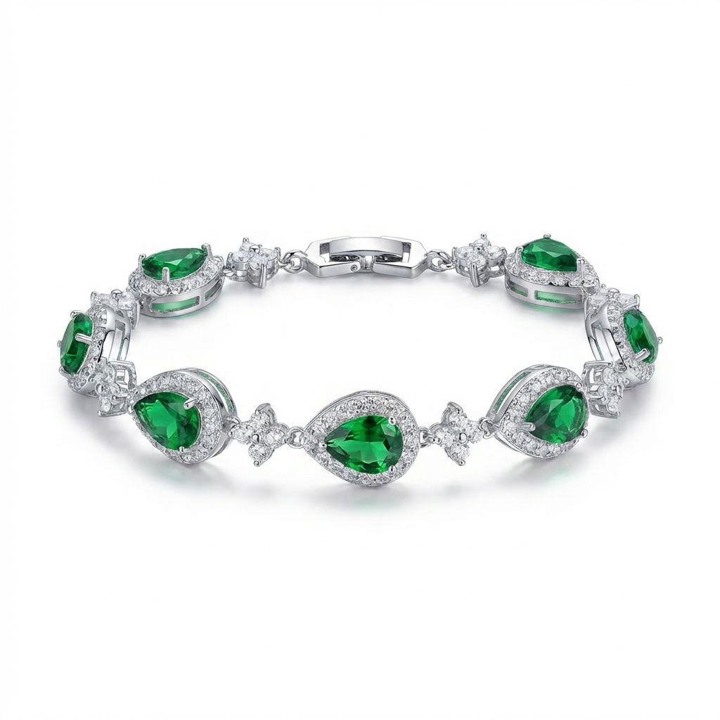 VYRYX Colored Teardrop Bracelet