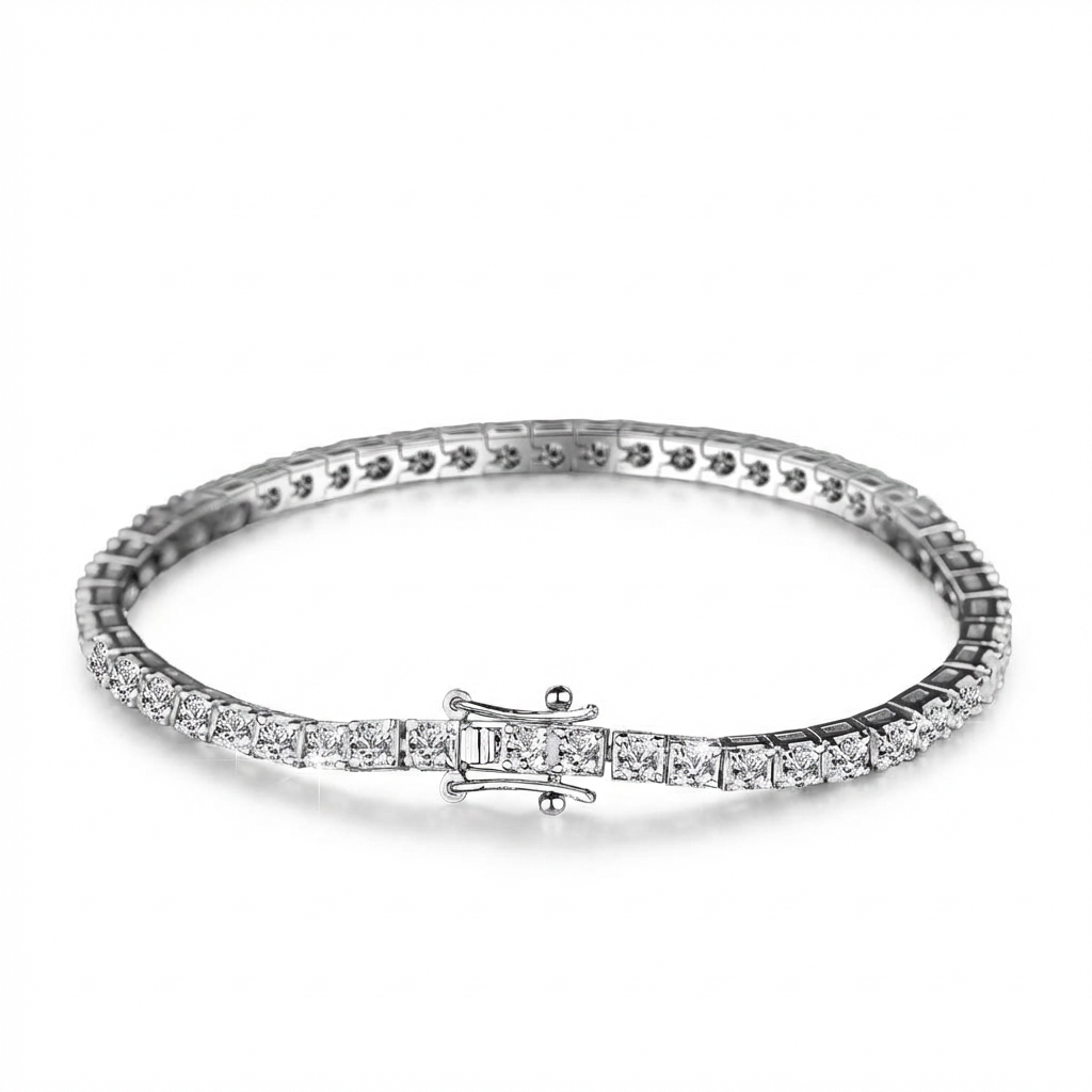 VYRYX Iced Tennis Bracelet
