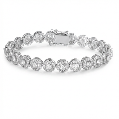 VYRYX Round Tennis Bracelet