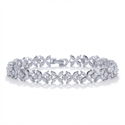 VYRYX Blossom Shine Tennis Bracelet