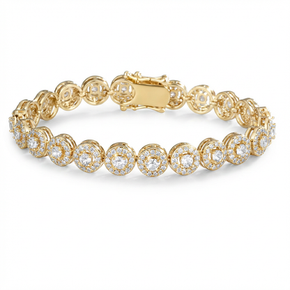 VYRYX Round Tennis Bracelet