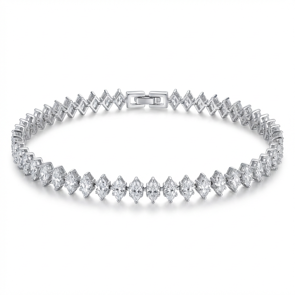 VYRYX Royal Cut Tennis Bracelet