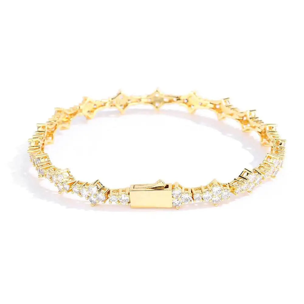 VYRYX Starline Iced Tennis Bracelet