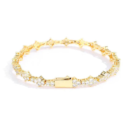 VYRYX Starline Iced Tennis Bracelet